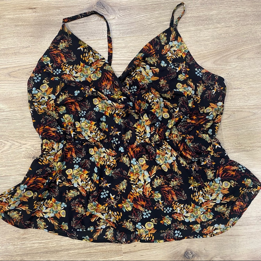 Daytrip Wrap Tank Blouse 2x